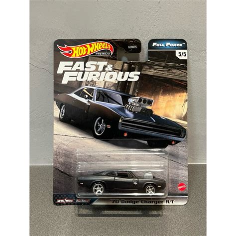經典 Hot Wheels Premium 風火輪 70 Dodge Charger R T 玩命關頭 唐老大 蝦皮購物