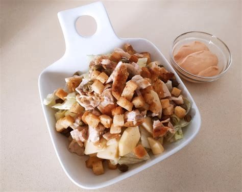 Nuestra Ensalada de Manzana y Pollo