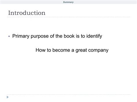 Good to great Book Review | PPTX