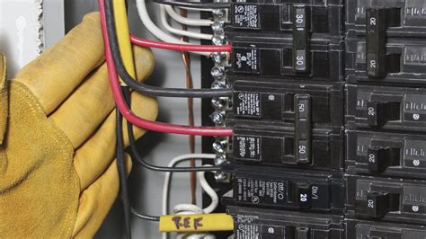 breaker box wiring   wire  main circuit breaker panel