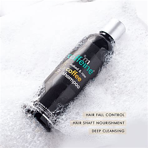 Buy MCaffeine Naked Raw Coffee Shampoo Hair Fall Control With