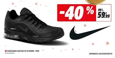 Offre Chaussures Air Max Vg R Homme Nike Chez Intersport