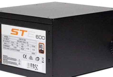 Блок питания Gougar STE 600 (600W) 80 Plus | Festima.Ru – частные ...