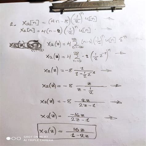 z-transform examples