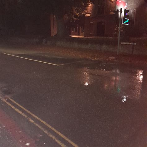 Canterbury Residents Group | Massive water leak in front of St Mary