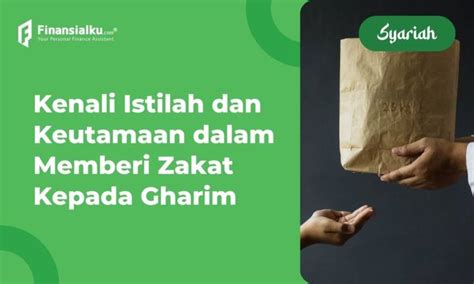 Mengenal Gharim Termasuk Dalam Golongan Penerima Zakat