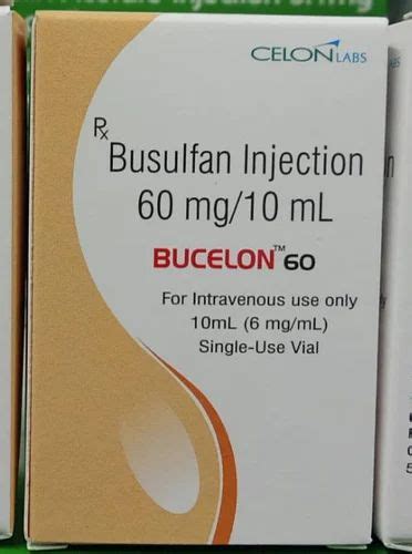 Busulfan Bucelon 60mg Injection At Best Price In Mumbai By NEWSKY