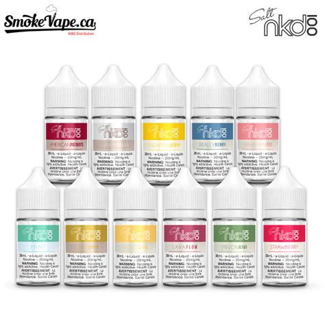 Naked Salt Nicotine Juice Ml Mg Stamped Smokevape Ca