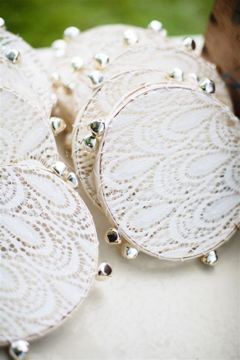 Diy Lace Tambourines Wedding And Party Ideas 100 Layer Cake