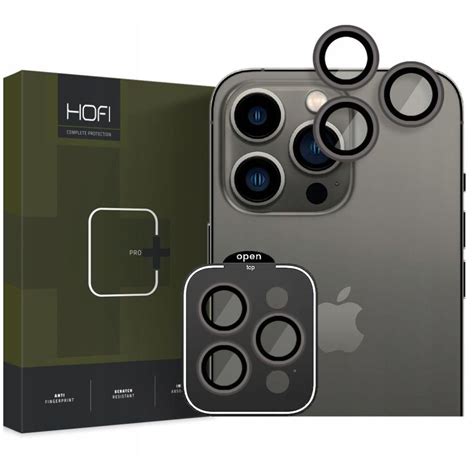 Hofi Camera Shield Camring Pro Black IPhone 15 Pro 15 Pro Max BHcase