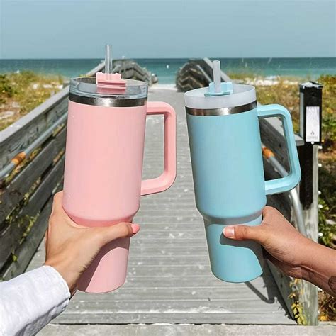 Jual Tumbler Viral Stainless Cool Hot Dengan Pegangan Kapasitas Ml Shopee Indonesia