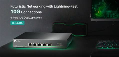 Buy the TP-Link TL-SX105 5-Port 10G Desktop Switch ( TL-SX105 ) online ...