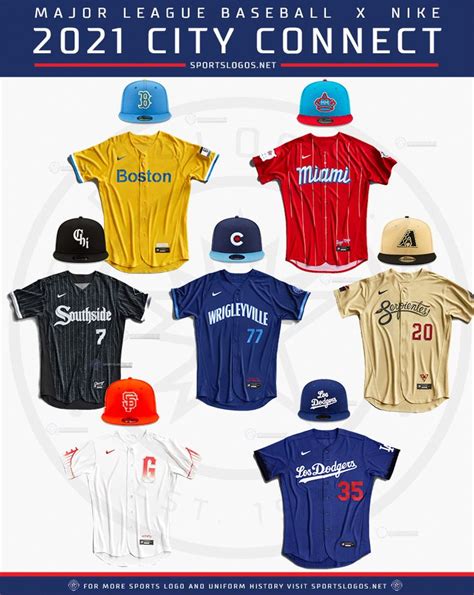 Mlb Nike Announce The Seven Teams Getting New City Connect Uniforms In