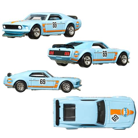 Bộ Đôi Đồ Chơi Siêu Xe Premiums Custom Mustang Hot Wheels HKF HBL FAHASA