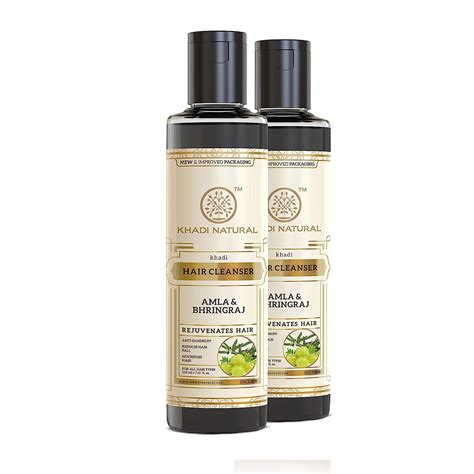 Amazon Khadi Natural Herbal Amla Bhringraj Shampoo Ml Pack