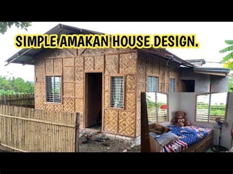 SIMPLE AMAKAN HOUSE DESIGN IN PHILIPPINES🇵🇭. - YouTube