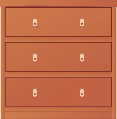Premium Vector Lightcolored Simple Chest Of Drawers