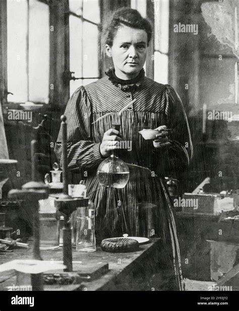 marie curie   portrait photograph   laboratory