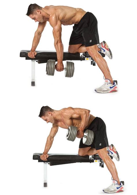 underhand dumbbell row