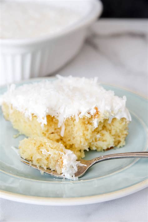 Easy Coconut Cake Recipe - Comfort Food at Home