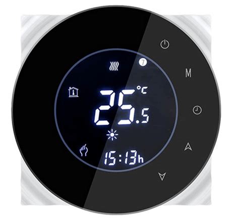 BHT-6000-GCLW Ψηφιακός Θερμοστάτης Χώρου Smart με Οθόνη Αφής και Wi-Fi ...