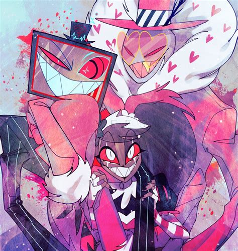 Helluva Boss Robofizz X Velvet In 2021 Hazbin Hotel Art Hotel Art ...