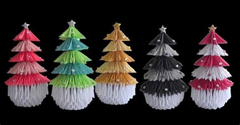 Origami Maniacs: 3D Origami Christmas Tree