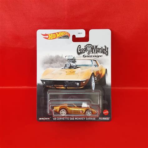 Jual Hot Wheels Premium 68 Corvette Gas Monkey Garage Shopee Indonesia