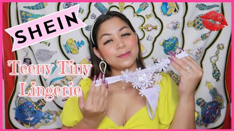 SHEIN HAUL SEXY LINGERIE TRY On HAUL PART 22 JustSimplyClaire YouTube