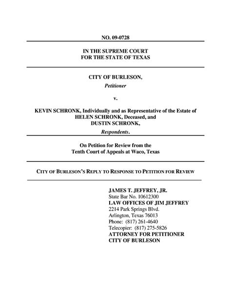 Fillable Online Supreme Courts State Tx FOR THE STATE OF TEXAS