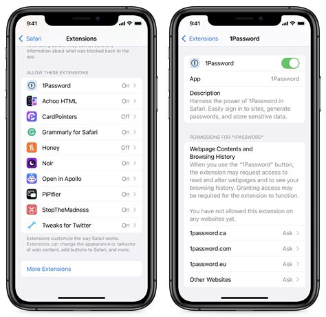 Using Extensions in Safari in iOS 15 and iPadOS 15 - TidBITS