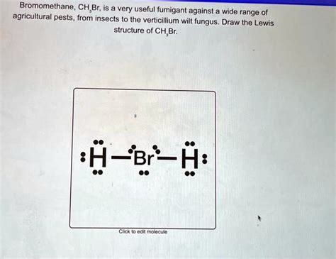 Ch3br Lewis Structure