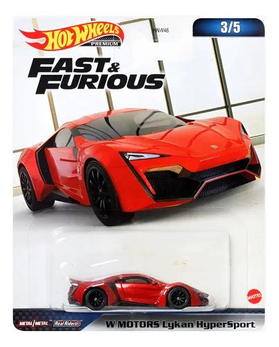 Carrinho Hot Wheels Premium Edição Velozes E Furiosos Mattel Frete grátis