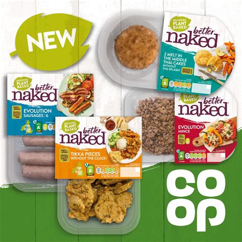 Finnebrogue Announces Better Naked Plant Based Partnership With The Co Op Neighbourhood Retailer