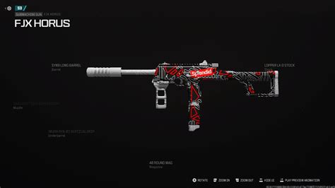 The NEW FJX HORUS SMG TTK Is INSANE In MW3 Best FJX HORUS Class