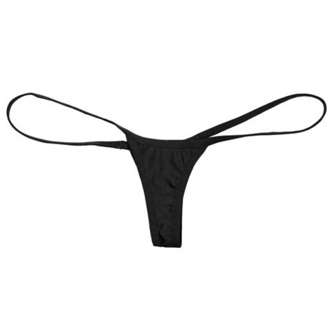 FEESHOW Frauen String Tanga Micro Mini String Bikini Slip Unterwäsche Reizwäsche eBay de