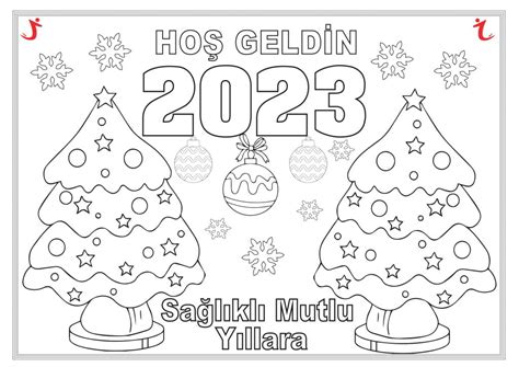 2023 New Year Coloring Activities