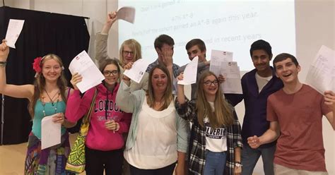 A Level Results From Reading Wokingham And Bracknell Schools