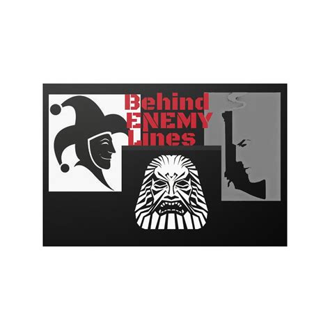 Behind Enemy Lines Satin Poster Humanzee Habitat