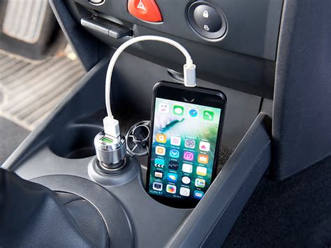 revolt USB Adapter Auto: Kfz-USB-Ladegerät mit 2 Ports, für 12/24 Volt ...