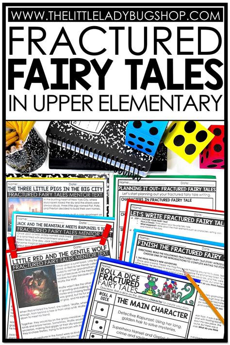 Fractured Fairy Tales Activities for Upper Elementary Students - The