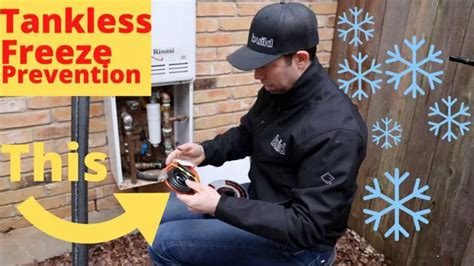 How To Protect Tankless Water Heater From Freezing Heaterview