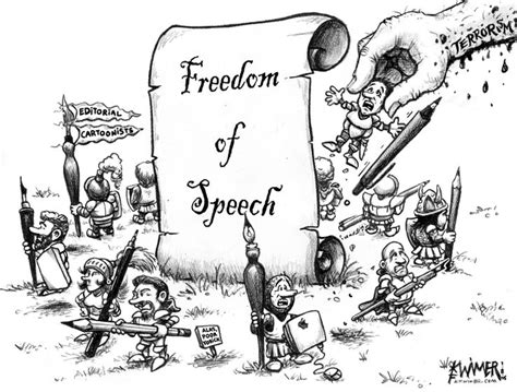 Freedom Of Speech Drawing At Explore Collection Of