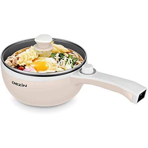 Dezin Electric Hot Pot Upgraded Non Stick Saut Pan