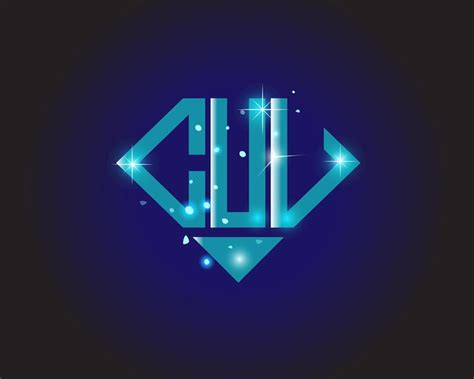 premium vector cuu initial modern logo design vector icon template