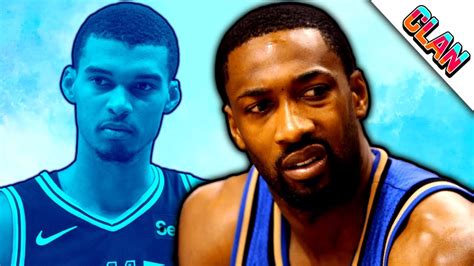 Gilbert Arenas EXPOSED Wembanyama Not Really YouTube