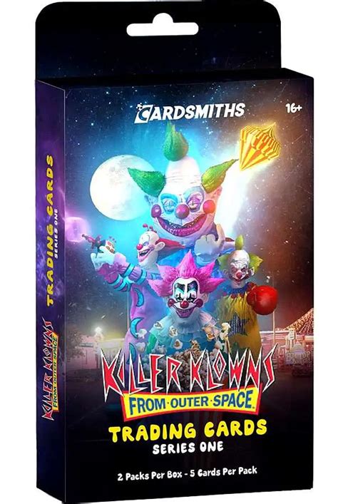 Killer Klowns From Outer Space Series 1 Trading Card Box 2 Packs