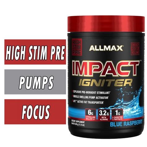 IMPACT IGNITER ALLMAX Pre Workout