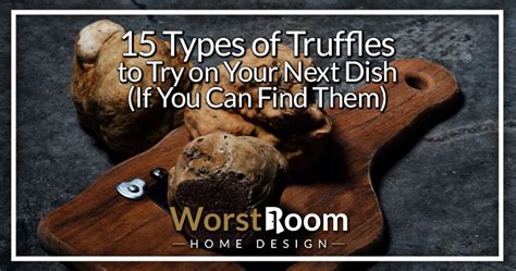 15 Types of Truffles to Try on Your Next Dish (If You Can Find Them) - WR
