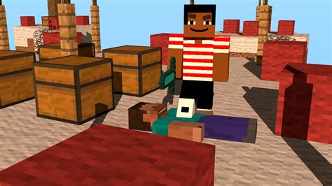 Minecraft Pe Sky Wars Ganhei Uma Youtube